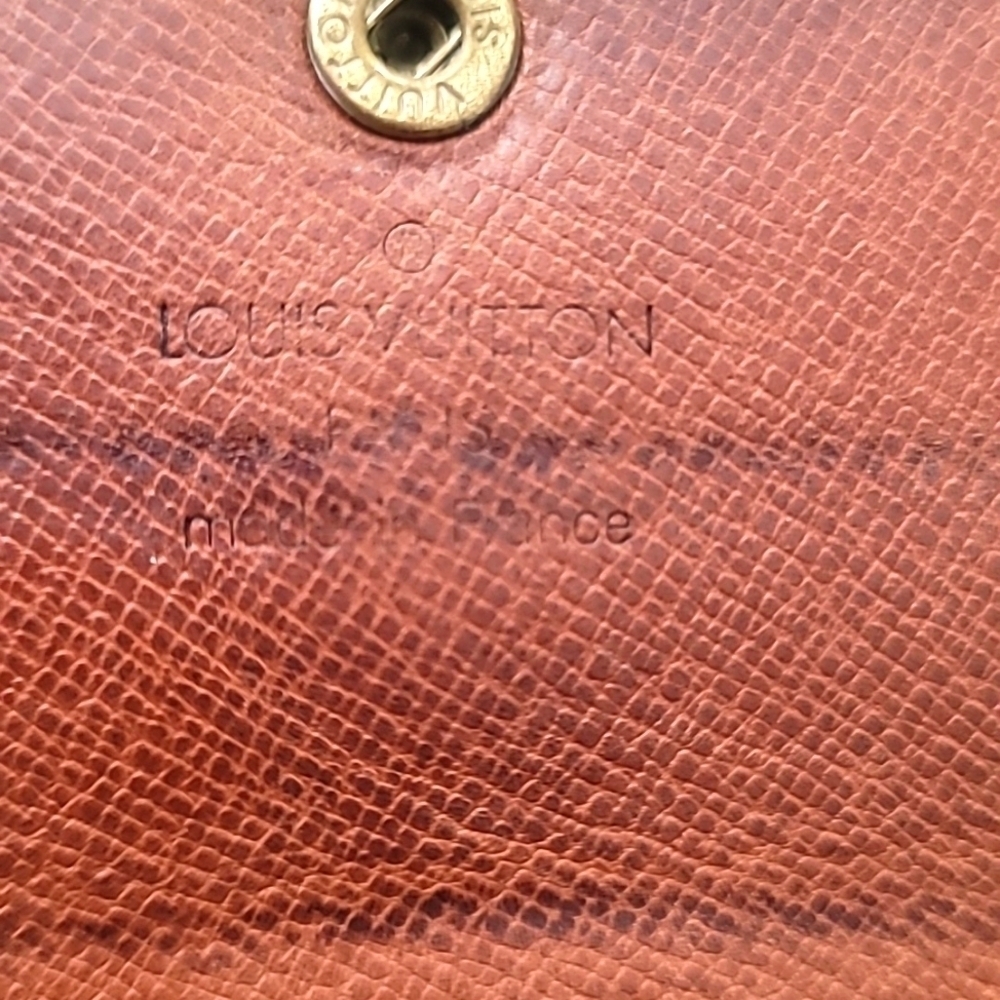 Louis Vuitton Authentic Monogram Brown Credit Card Wallet - Picture 5 of 16